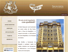 Tablet Screenshot of hotelitamarati.com.br